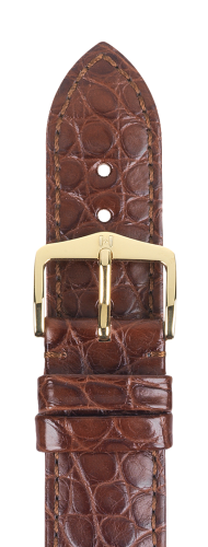 Ремешок Hirsch Baron коричневый 20 мм L 08404119-1-20 Ремешки и браслеты для часов