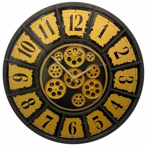 Фото часов Настенные часы с шестеренками GALAXY CRK-500-K
