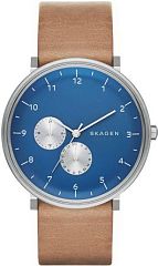 Мужские часы Skagen LEATHER SKW6167 Наручные часы