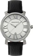 Мужские часы Romanson Adel TL1256MW(WH)BK Наручные часы