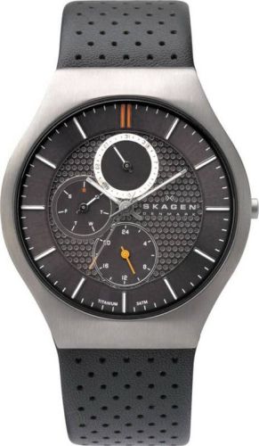 Фото часов Мужские часы Skagen Leather Titanium 806XLTLM