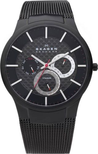 Фото часов Мужские часы Skagen Carbon Fibre 809XLTBB