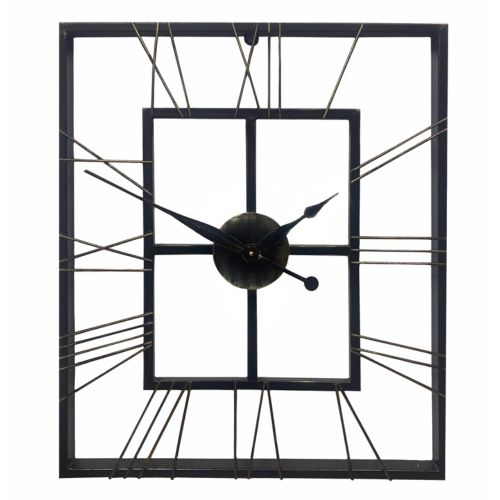 Фото часов Настенные часы из металла Династия 07-113 с патиной, 80х90 см