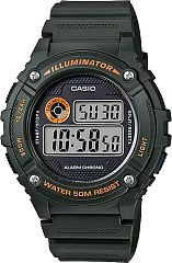 Casio Digital W-216H-3B Наручные часы
