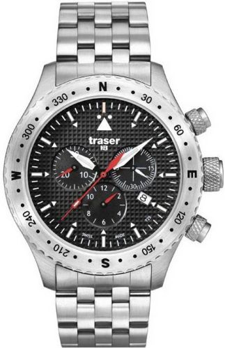 Фото часов Мужские часы Traser Aviator Jungmann (сталь) 100369