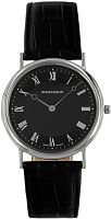 Мужские часы Romanson Leather TL5110SMW(BK) Наручные часы