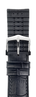 Ремешок Hirsch Paul черный 21 мм L 0925028150-2-21 Ремешки и браслеты для часов
