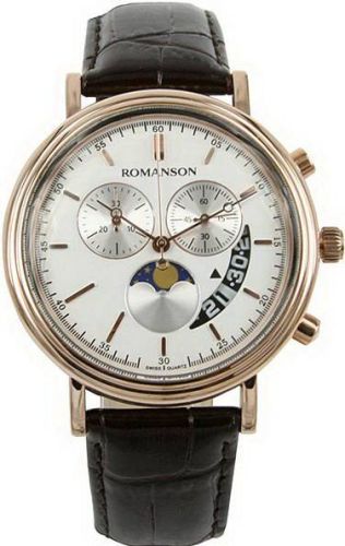 Фото часов Мужские часы Romanson Adel Round TL1276HMR(WH)BN