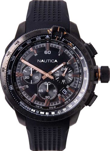 Фото часов Мужские часы Nautica Black Chrono NAPMSB005