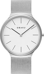 Мужские часы Obaku Ark Steel V240GXCWMC Наручные часы