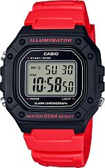 Casio Digital W-218H-4B Наручные часы
