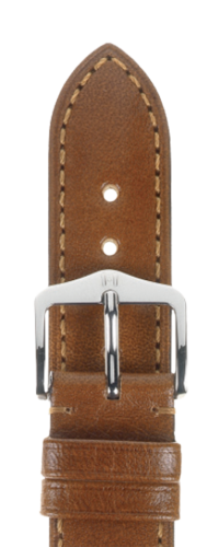 Ремешок Hirsch Siena коричневый 18 мм M 04202170-1-18 Ремешки и браслеты для часов