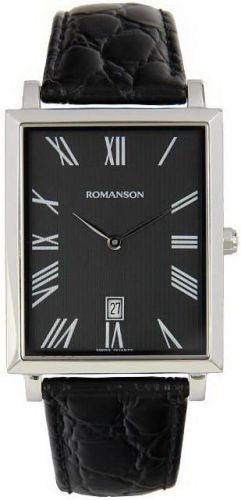 Фото часов Женские часы Romanson Adel Square TL6522CMW(BK)