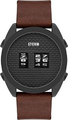 Мужские часы Storm Kombi Slate Leather Brown Наручные часы