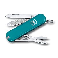 Нож-брелок Classic SD Colors Mountain Lake VICTORINOX 0.6223.23G Мультитулы и ножи