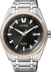 Мужские часы Citizen Super Titanium AW1244-56E Наручные часы