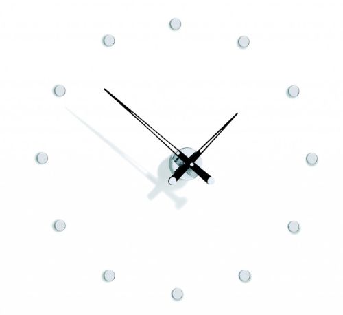 Фото часов Nomon Rodon 12 i BLACK, chrome, d=70 см ROI012N