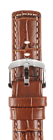 Ремешок Hirsch Grand Duke оранжевый 18 мм L 02528070-2-18 Ремешки и браслеты для часов