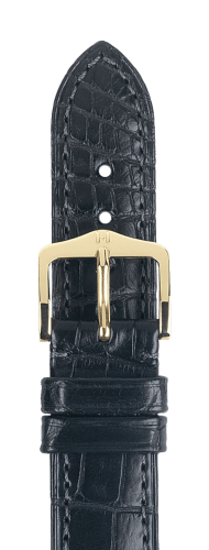 Ремешок Hirsch Earl черный 19 мм L 04707059-1-19 Ремешки и браслеты для часов