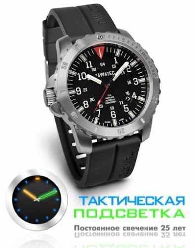 Фото часов Мужские часы TAWATEC Titan Diver Automatic (механика) (300м) TWT.07.86.A1T