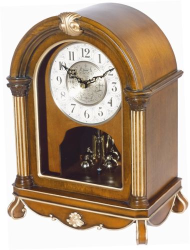 Фото часов каминные/настольные часы с золотой патиной Т-9153-2