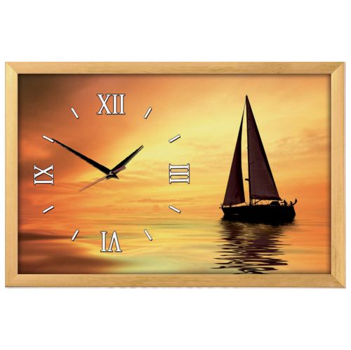 Фото часов Настенные часы из песка Династия 03-155 "Корабль 1"
            (Код: 03-155)
