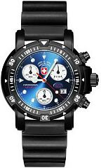 Мужские часы CX Swiss Military Watch SW I SCUBA NERO CX2417 Наручные часы