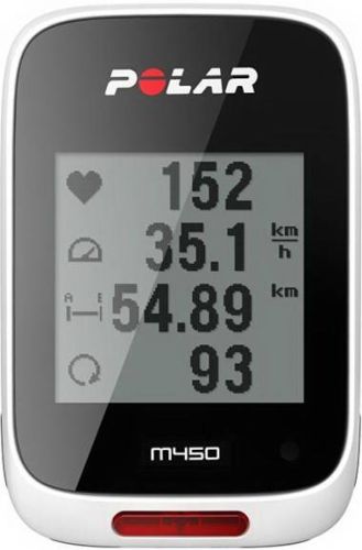 Велокомпьютер Polar M450 WHI HR POL/RUS (90055545) Велокомпьютеры