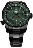 Мужские часы Traser P68 Pathfinder GMT Green 109525 Наручные часы