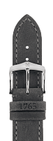 Ремешок Hirsch Heritage серый 22 мм L 05033030-2-22 Ремешки и браслеты для часов