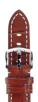Ремешок Hirsch Knight коричневый 24 мм L 10902870-2-24 Ремешки и браслеты для часов