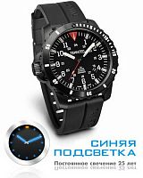 Мужские часы TAWATEC Black Titan Diver Automatic (механика) (300м) TWT.07.96.A1B Наручные часы