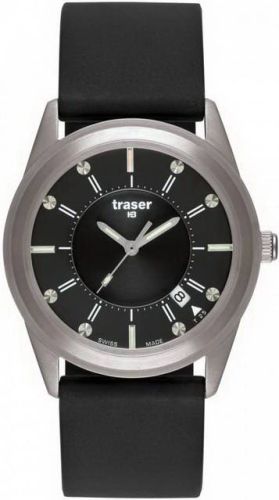 Фото часов Мужские часы Traser Classic Translucent Black (силикон) 100361