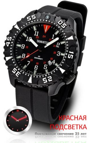 Фото часов Мужские часы TAWATEC E.O.Diver (кварц) (200м) TWT.43.B6.11R