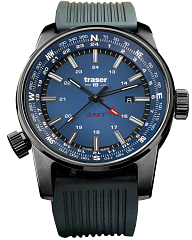 Мужские наручные часы Traser P68 Pathfinder GMT 109030 Наручные часы