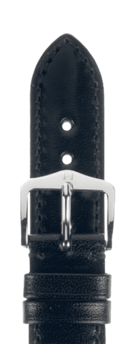 Ремешок Hirsch Siena черный 18 мм M 04202150-1-18 Ремешки и браслеты для часов