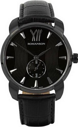 Фото часов Мужские часы Romanson Adel Round TL1250MB(BK)