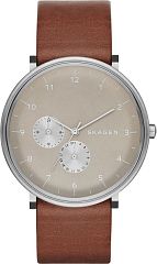 Мужские часы Skagen LEATHER SKW6168 Наручные часы