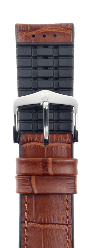 Ремешок Hirsch Paul коричневый 20/18 мм L 0925028170-2-20 Ремешки и браслеты для часов