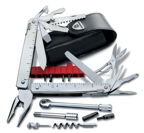 Мультитул SwissTool X Plus Ratchet (40 функций, 115 мм) VICTORINOX 3.0339.L Мультитулы и ножи
