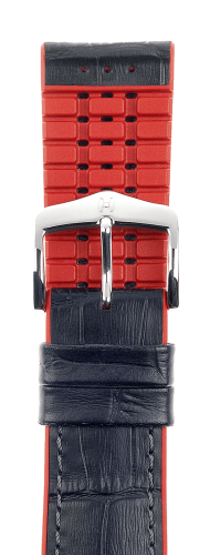 Ремешок Hirsch Andy красный 22 мм L 0922028050-2-22 Ремешки и браслеты для часов