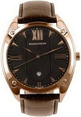 Мужские часы Romanson Adel TL1272MR(BK)BN Наручные часы