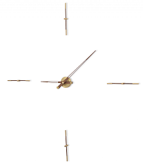 Nomon MERLIN 4 GOLD N 155 WALNUT/GOLD, d=155см MEDG040N Настенные часы