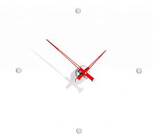 Часы Nomon Rodon 4 i RED, chrome, d=70 см Настенные часы