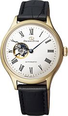 Женские часы Orient Classic semi skeleton Ladies' RE-ND0004S00B Наручные часы