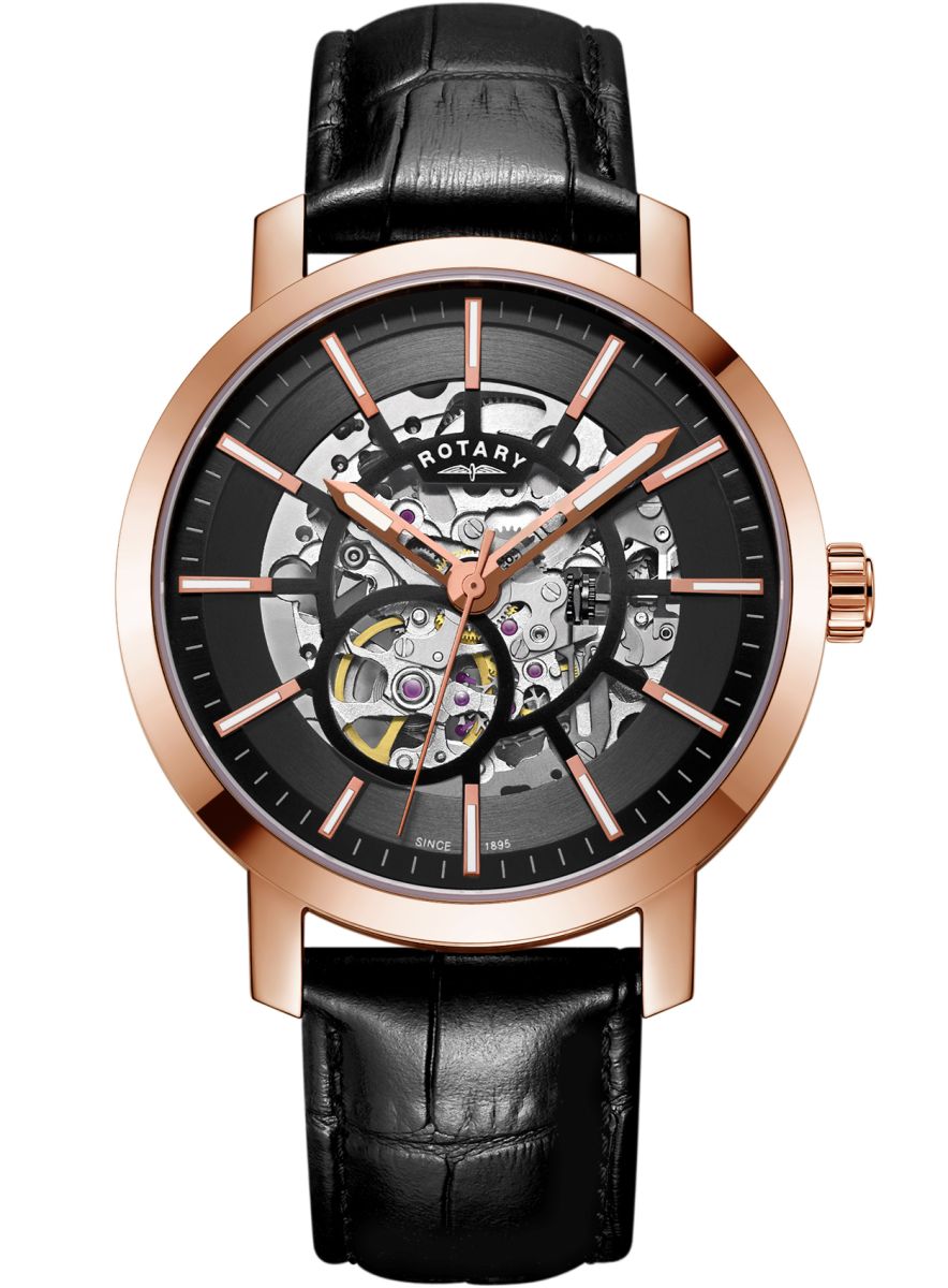 Rotary Greenwich Skeleton Automatic GS05354 04