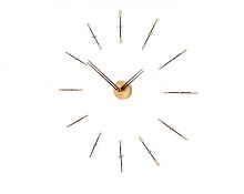 Nomon MERLIN MINI 12 GOLD WALNUT, 70CM MMD120N Настенные часы