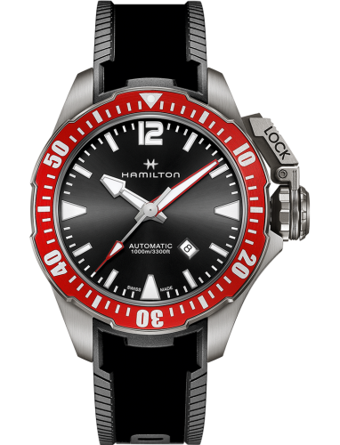 Фото часов Hamilton Khaki Navy Frogman Titanium H77805335