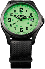 Мужские часы Traser P67 Officer Pro GunMetal Lime 107431 Наручные часы