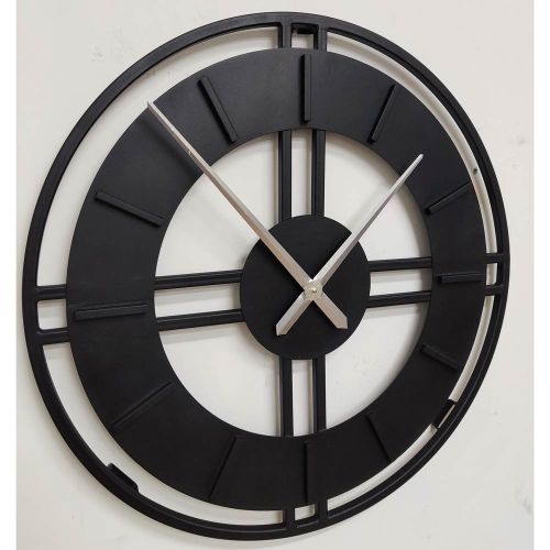 Фото часов Настенные часы из металла Династия 07-050 Черные